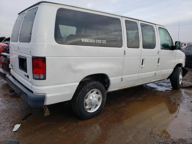 1FMNE1BWXEDB00018 - 2014 FORD ECONOLINE E150 WAGON WHITE photo 3