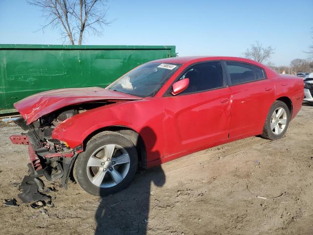 2C3CDXBG2CH209345 - 2012 DODGE CHARGER SE RED photo 1