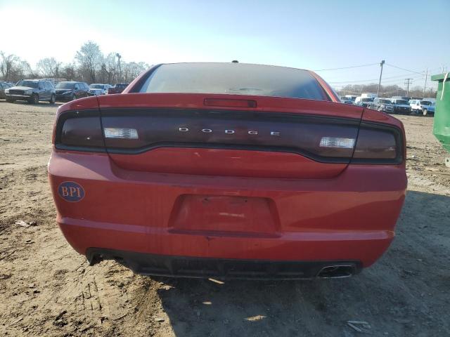 2C3CDXBG2CH209345 - 2012 DODGE CHARGER SE RED photo 6