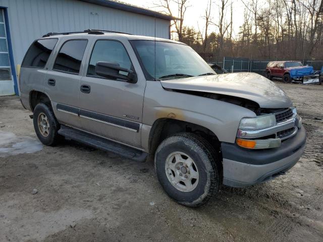 1GNEK13T11J245209 - 2001 CHEVROLET TAHOE K1500 CREAM photo 4