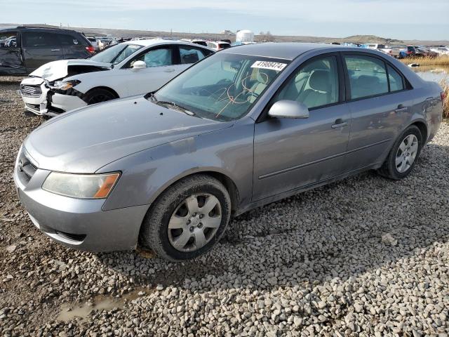 5NPET46F28H399587 - 2008 HYUNDAI SONATA GLS GRAY photo 1