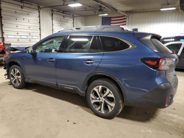 4S4BTGPD5L3206978 - 2020 SUBARU OUTBACK TOURING LDL BLUE photo 2