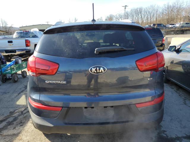 KNDPCCAC4G7807266 - 2016 KIA SPORTAGE EX BLUE photo 6