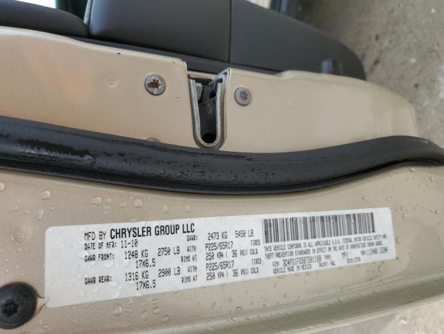 3D4PG1FG5BT501169 - 2011 DODGE JOURNEY MAINSTREET TAN photo 13