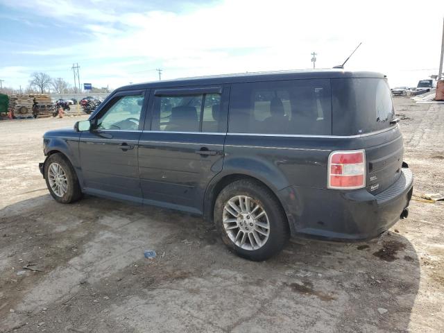 2FMGK5C80DBD22533 - 2013 FORD FLEX SEL BLACK photo 2