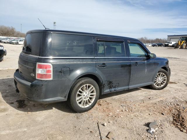 2FMGK5C80DBD22533 - 2013 FORD FLEX SEL BLACK photo 3