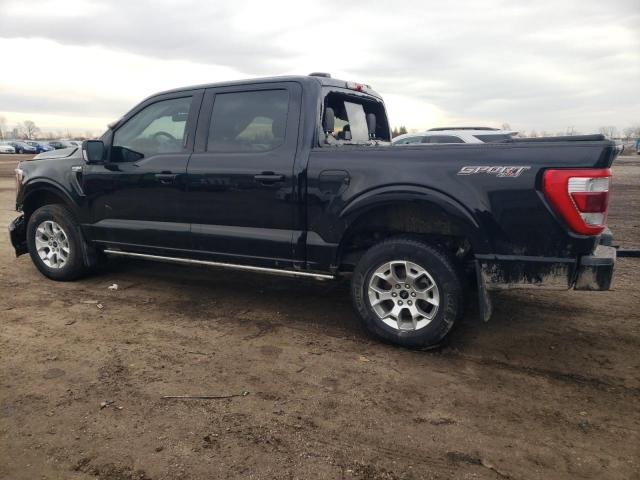 1FTFW1E8XMFC13621 - 2021 FORD F150 SUPERCREW BLACK photo 2