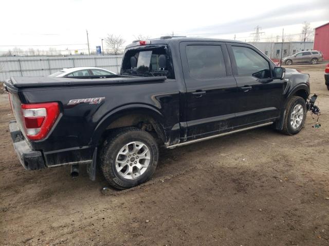 1FTFW1E8XMFC13621 - 2021 FORD F150 SUPERCREW BLACK photo 3