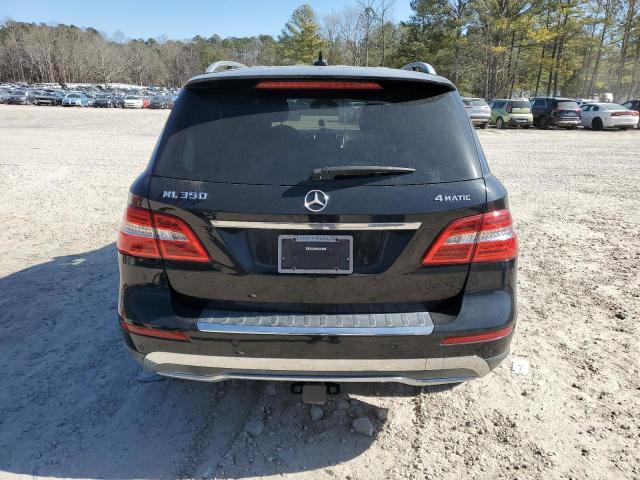 4JGDA5HB7FA577866 - 2015 MERCEDES-BENZ ML 350 4MATIC BLACK photo 6