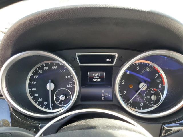 4JGDA5HB7FA577866 - 2015 MERCEDES-BENZ ML 350 4MATIC BLACK photo 9