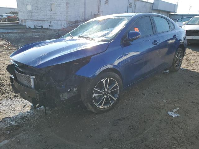 3KPF24AD6NE476152 - 2022 KIA FORTE FE BLUE photo 1