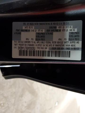 3MZBM1U79GM309352 - 2016 MAZDA 3 SPORT GRAY photo 13