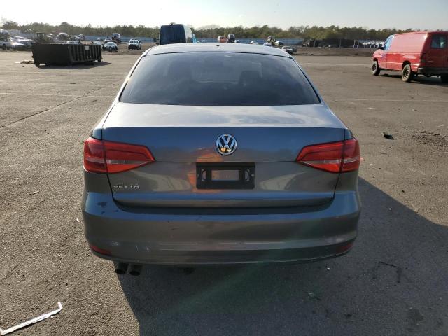 3VW2K7AJ7FM216868 - 2015 VOLKSWAGEN JETTA BASE Մոխրագույն լուսանկար 6