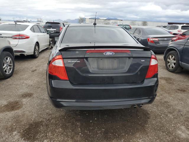 3FAHP0HA3AR408558 - 2010 FORD FUSION SE BLACK photo 6