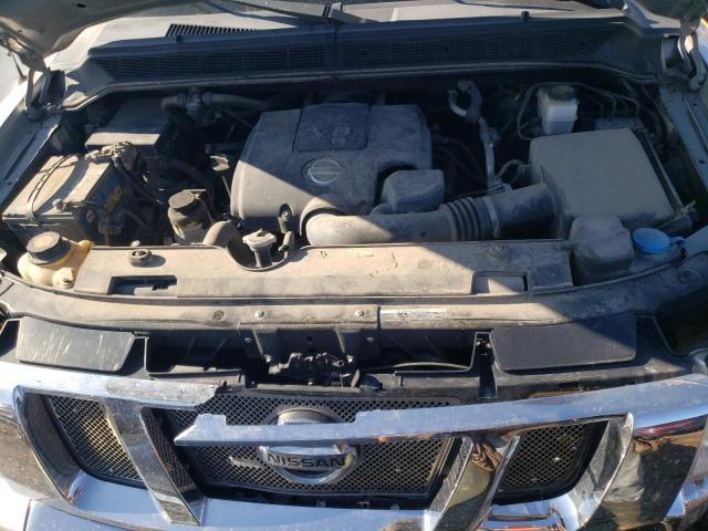 1N6AA0EC2DN307261 - 2013 NISSAN TITAN S SILVER photo 11