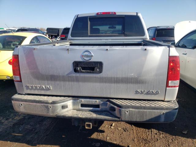 1N6AA0EC2DN307261 - 2013 NISSAN TITAN S SILVER photo 6