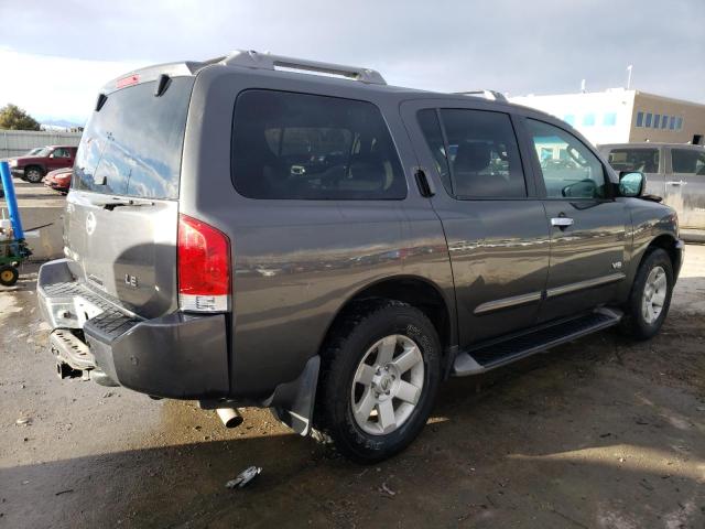 5N1AA08B55N728913 - 2005 NISSAN ARMADA SE GRAY photo 3