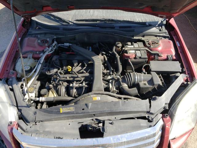 3FAHP07Z68R151915 - 2008 FORD FUSION SE RED photo 11