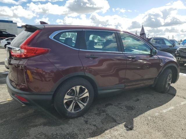 2HKRW5H36JH417631 - 2018 HONDA CR-V LX BURGUNDY photo 3