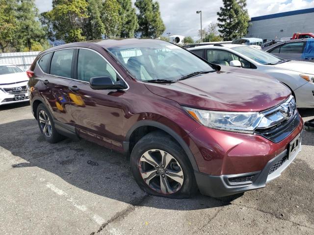 2HKRW5H36JH417631 - 2018 HONDA CR-V LX BURGUNDY photo 4