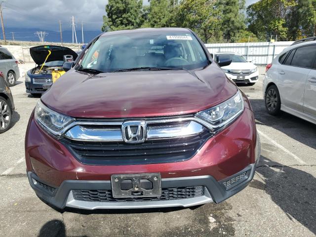 2HKRW5H36JH417631 - 2018 HONDA CR-V LX BURGUNDY photo 5