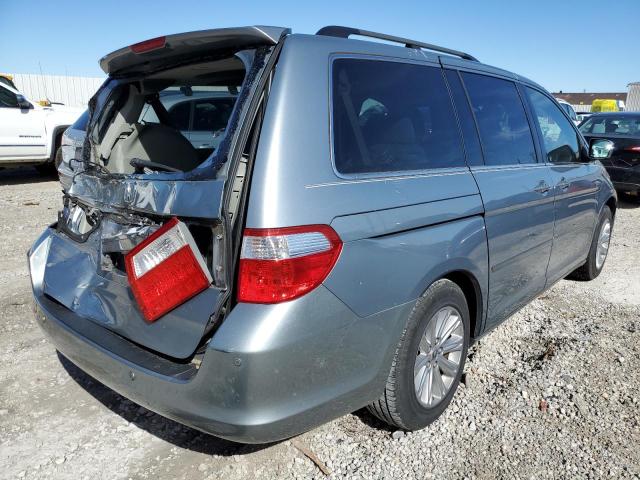 5FNRL38847B030351 - 2007 HONDA ODYSSEY TOURING SILVER photo 3