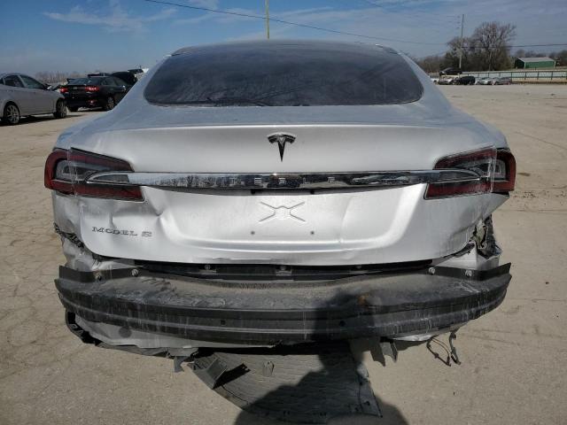 5YJSA1AC2DFP10884 - 2013 TESLA MODEL S ვერცხლისფერი ფოტო 6
