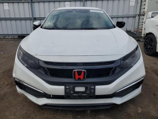 2HGFC2F5XLH007555 - 2020 HONDA CIVIC LX WHITE photo 5