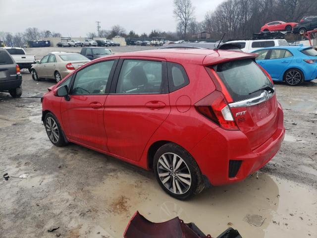 3HGGK5H80FM711382 - 2015 HONDA FIT EX RED photo 2