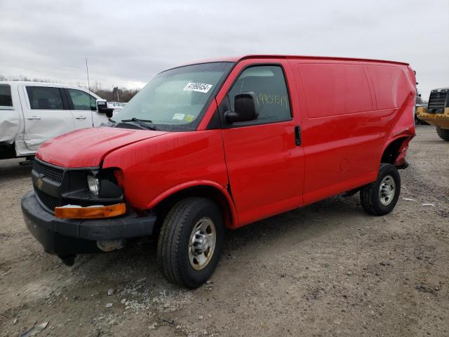 1GCWGFCF9F1277421 - 2015 CHEVROLET EXPRESS G2 RED photo 1