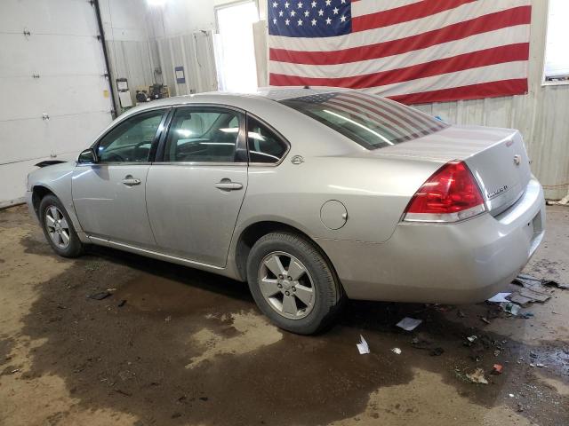 2G1WT55K589142007 - 2008 CHEVROLET IMPALA LT SILVER photo 2