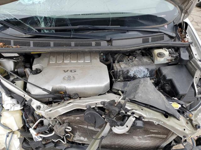 5TDYK4CC5AS326644 - 2010 TOYOTA SIENNA XLE SILVER photo 12