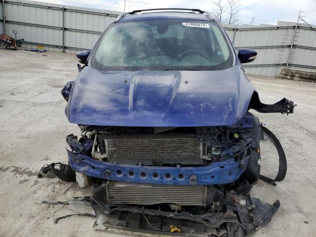 1FMCU9J97DUC11628 - 2013 FORD ESCAPE TITANIUM BLUE photo 5