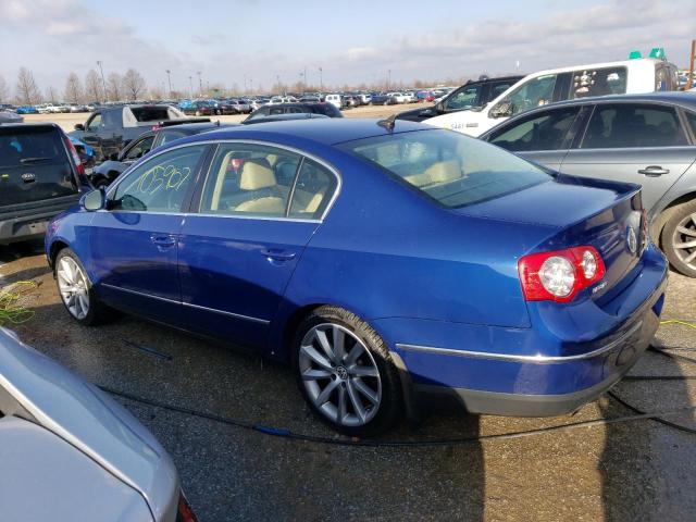 WVWDU73C78P083451 - 2008 VOLKSWAGEN PASSAT VR6 4MOTION BLUE photo 2