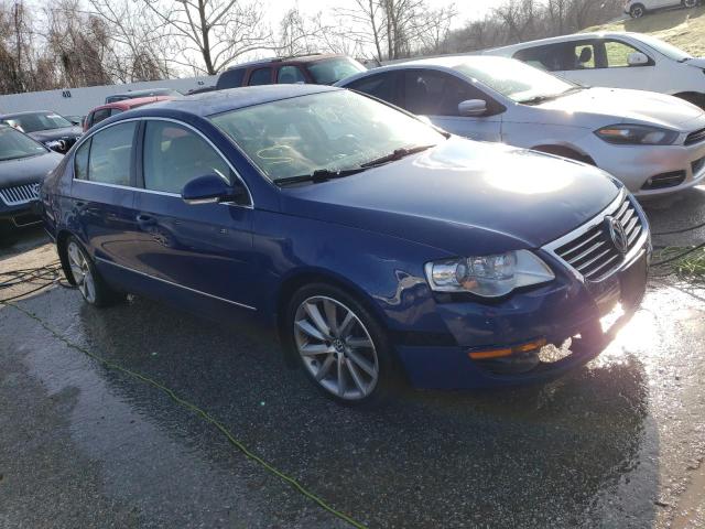 WVWDU73C78P083451 - 2008 VOLKSWAGEN PASSAT VR6 4MOTION BLUE photo 4