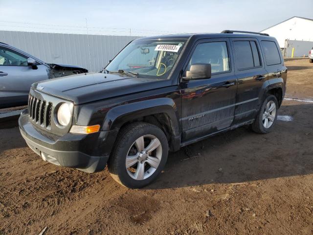 1C4NJPFA9DD108952 - 2013 JEEP PATRIOT LATITUDE BLACK photo 1