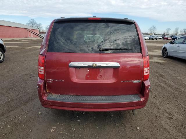 2A4RR6DX4AR315554 - 2010 CHRYSLER TOWN & COU LIMITED RED photo 6