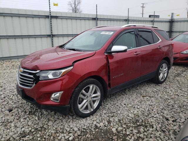 2GNAXYEX5K6237007 - 2019 CHEVROLET EQUINOX PREMIER RED photo 1