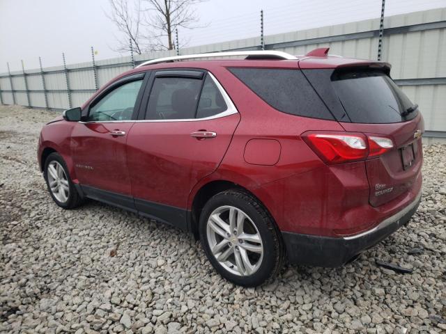 2GNAXYEX5K6237007 - 2019 CHEVROLET EQUINOX PREMIER RED photo 2