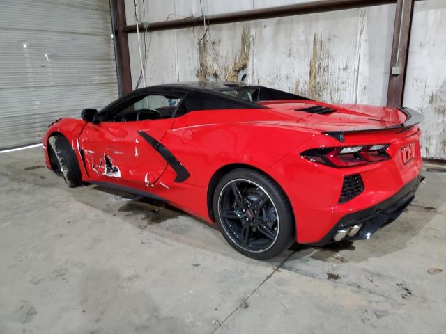 1G1YB3D46P5123903 - 2023 CHEVROLET CORVETTE STINGRAY 2LT RED photo 2