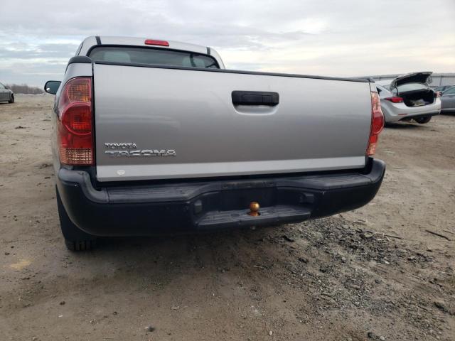 5TFTX4CN3EX047237 - 2014 TOYOTA TACOMA ACCESS CAB ვერცხლისფერი ფოტო 6