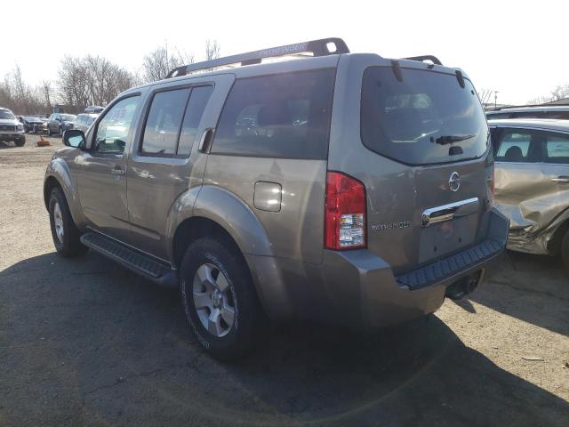 5N1AR18W85C720737 - 2005 NISSAN PATHFINDER LE ნაცრისფერი ფოტო 2