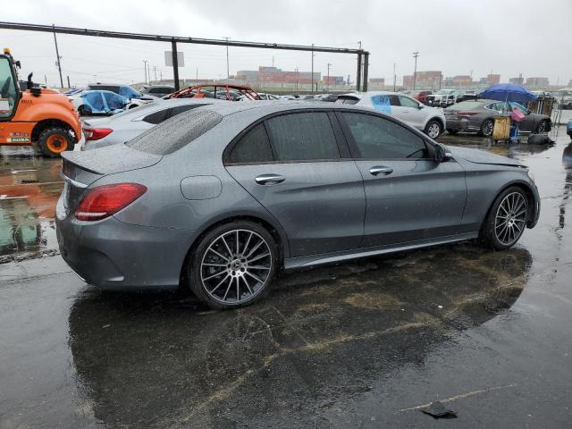 W1KWF8DB7MR632357 - 2021 MERCEDES-BENZ C 300 GRAY photo 3