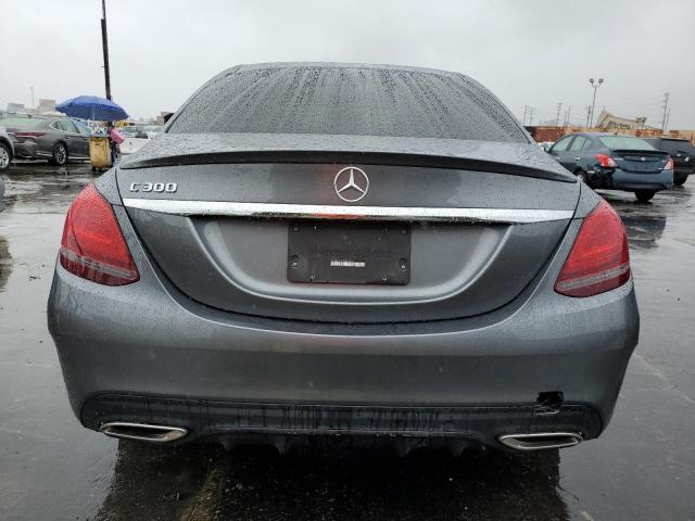 W1KWF8DB7MR632357 - 2021 MERCEDES-BENZ C 300 GRAY photo 6