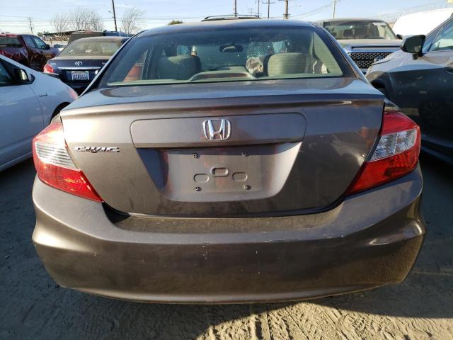 19XFB2F56CE063845 - 2012 HONDA CIVIC LX SILVER photo 6