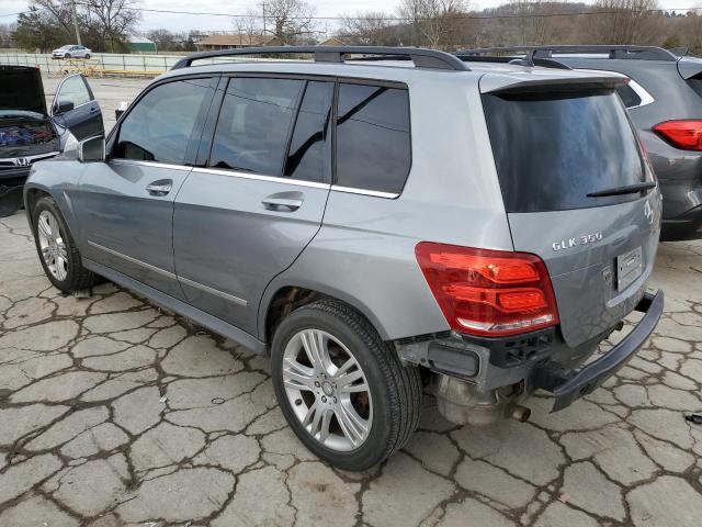 WDCGG8JB2EG308045 - 2014 MERCEDES-BENZ GLK 350 4MATIC GRAY photo 2