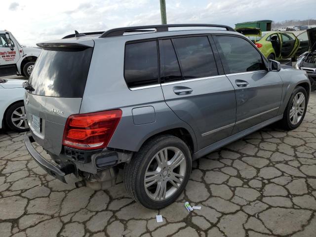 WDCGG8JB2EG308045 - 2014 MERCEDES-BENZ GLK 350 4MATIC GRAY photo 3