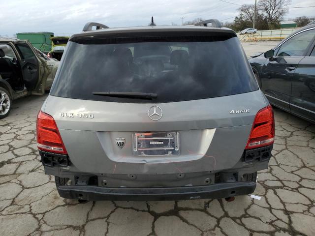 WDCGG8JB2EG308045 - 2014 MERCEDES-BENZ GLK 350 4MATIC GRAY photo 6