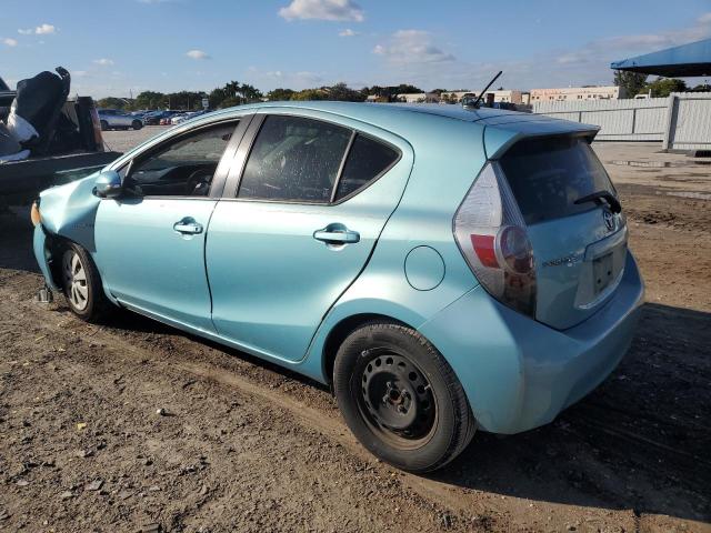 JTDKDTB37E1068979 - 2014 TOYOTA PRIUS C BLUE photo 2