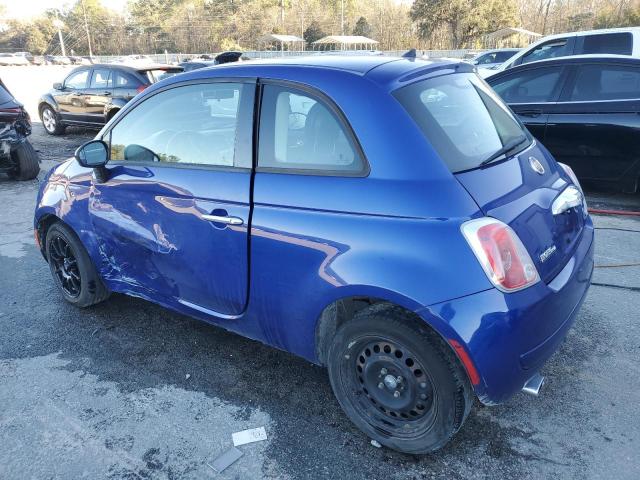 3C3CFFAR3DT746001 - 2013 FIAT 500 POP BLUE photo 2